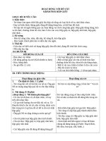 Hoạt động với đồ vật