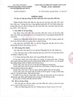 Thông báo v v xét cấp học bổng cho Học sinh sinh viên vượt khó, hiếu học | IUH - Trường Đại học Công nghiệp TP.HCM