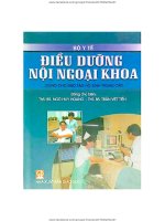Điều dưỡng nội ngoại khoa   BYT