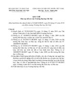 42 QD DHHN Quy che dao tao tien si Quy che