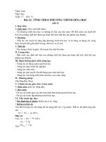 Bài 22. Tính theo phương trình hóa học (tiết 2)