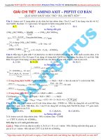 16 C U AMINO AXIT PEPTIT R T C B N SINH NH T H C TR