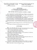 ThacSi2017 QD diem trung tuyen thac si 2017 1606