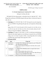 thong bao ke hoach giua ky hk1 nh 17 18