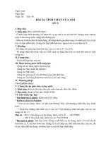 Bài 24. Tính chất của oxi (tiết 2)