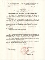 Quyết định thôi học, tạm dừng học tập, chuyển ngành, tạm dừng học tập năm học 2013-2014 nhập học lại | Cổng thông tin đào tạo