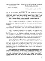 Sua doi quy che tuyen sinh TT2013