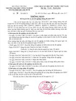 Kế hoạch thi và xét tốt nghiệp tháng 06 năm 2017 | IUH - Trường Đại học Công nghiệp TP.HCM