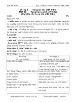 Giáo án vật lý 10 chuẩn chương 2 