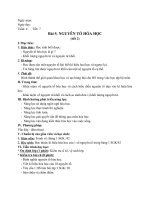 Bài 5. Nguyên tố hóa học (tiết 2)