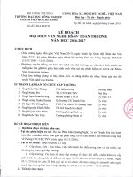 kh van nghe hssv 2016 2017