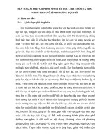 MỘT số GIẢI PHÁP GIÚP học SINH TIỂU học CHIA NHÓM và học NHÓM THEO mô HÌNH TRƯỜNG học mới 