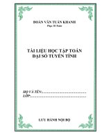 DAI SO TUYEN TINH (ANH BIA)