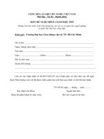 Thong bao 570 Huong dan Mien giam hoc phi 2017-2018-Mau don de nghi