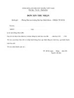 Trường Đại học Bách Khoa ĐHQG-HCM | PDT - BIỂU MẪU DÀNH CHO SINH VIEN (CQ)