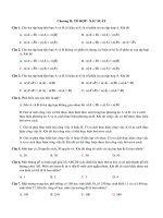 Bài tập trắc nghiệm Toán 11 - 87 CÂU TỔ HỢP - XÁC SUẤT - File word