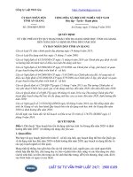 Quyết định 2566 QĐ-UBND năm 2016 phê duyệt Quy hoạch bảo tồn đa dạng sinh học tỉnh An Giang đến năm 2020 và định hướng đến năm 2030