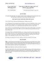 Quyết định 3413 QĐ-UBND năm 2016 công bố thủ tục hành chính thuộc thẩm quyền giải quyết của Sở Văn hóa, Thể thao và Du lịch tỉnh Tiền Giang