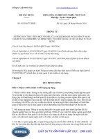 Thông tư 16 2016 TT-BXD hướng dẫn Nghị định số 59 2015 NĐ-CP về hình thức tổ chức quản lý dự án đầu tư xây dựng