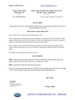 Quyết định 1019 QĐ-UBND năm 2016 công bố thủ tục hành chính mới thuộc thẩm quyền giải quyết của Sở Giao thông vận tỉnh Gia Lai