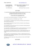 Quyết định 6159 QĐ-UBND năm 2016 phê duyệt quy hoạch chung thị trấn Kim Hoa, huyện Mê Linh, thành phố Hà Nội đến năm 2030, tỷ lệ 1 5000