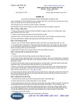 Thông tư 05 2016 TT-BYT quy định về kê đơn thuốc trong Điều trị ngoại trú