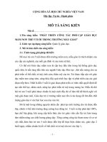 skkn PHÁT TRIỂN CÔNG tác PHỔ cập GIÁO dục mầm NON TRẺ 5 TUỔI TRONG TRƯỜNG mẫu GIÁO 