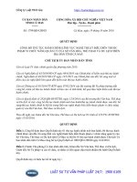 Quyết định 1799 QĐ-UBND năm 2016 công bố thủ tục hành chính lĩnh vực nghệ thuật biểu diễn thuộc phạm vi chức năng quản lý của Sở Văn hóa, Thể thao và Du lịch tỉnh Cà Mau