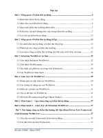 Đề cương kiểm thử phần mềm tự động 