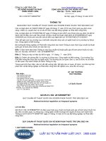 Thông tư 41 2015 TT-BNNPTNT ban hành Quy chuẩn kỹ thuật quốc gia về bơm phun thuốc trừ sâu đeo vai.