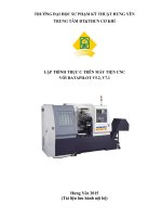 Lập trình trục c trên máy tiện CNC với DATAPILOT v5 2, v7 1 