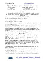 Quyết định 3587 QĐ-UBND năm 2016 phê duyệt đồ án quy hoạch phân khu xây dựng tỷ lệ 1 2.000 Quỹ đất dọc Quốc lộ 19 (mới) đoạn từ thành phố Quy Nhơn đến huyện Tuy Phước, tỉnh Bình Định