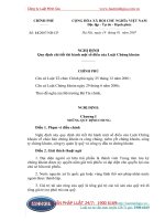 Nghị định số 14 2007 NĐ-CP Quy định thi hành Luật Chứng khoán