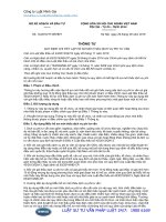 Thông tư 14 2016 TT-BKHĐT quy định lập hồ sơ mời thầu dịch vụ phi tư vấn do Bộ trưởng Bộ Kế hoạch và Đầu tư ban hành