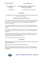 Quyết định 1243 QĐ-SNV năm 2016 Quy chế tổ chức và hoạt động của Trung tâm Hành chính công tỉnh Bắc Giang