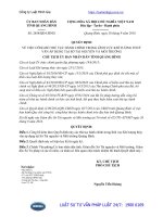 Quyết định 2858 QĐ-UBND năm 2016 công bố thủ tục hành chính trong lĩnh vực Khí tượng thủy văn áp dụng tại Sở Tài nguyên và Môi trường Quảng Bình