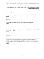 Employment law for business 7th edition bennett alexander test bank 