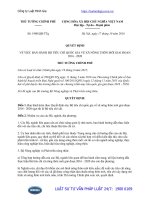 Quyết định 1980 QĐ-TTg năm 2016 Bộ tiêu chí quốc gia về xã nông thôn mới giai đoạn 2016-2020 do Thủ tướng Chính phủ ban hành