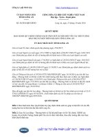 Quyết định 56 2016 QĐ-UBND Quy định chính sách trợ giúp xã hội đối với đối tượng bảo trợ xã hội trên địa bàn tỉnh Long An