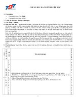 Chuẩn đầu ra Chương trình chuẩn bậc Đại học | Đại học Tôn Đức Thắng