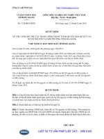 Quyết định 2128 QĐ-UBND năm 2016 công bố thủ tục hành chính thuộc thuộc thẩm quyền giải quyết của Sở Tài nguyên và Môi trường tỉnh Hà Giang