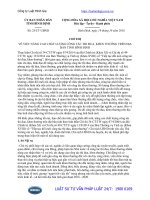 Chỉ thị 25 CT-UBND năm 2016 về nâng cao chất lượng công tác thi đua, khen thưởng trên địa bàn tỉnh Bình Định