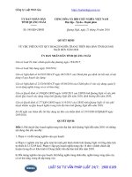 Quyết định 545 QĐ-UBND năm 2016 phê duyệt Quy hoạch nghĩa trang trên địa bàn tỉnh Quảng Ngãi đến năm 2030