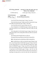 Quyết định Ban hành Điều lệ trường đại học