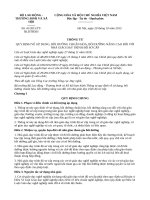 Thông tư 41 2015 TT-BLĐTBXH quy định về sử dụng, bồi dưỡng chuẩn hóa, bồi dưỡng nâng cao đối với nhà giáo dạy trình độ sơ cấp.