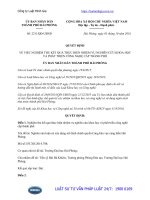 Quyết định 2211 QĐ-UBND năm 2016 về nghiệm thu kết quả thực hiện nhiệm vụ nghiên cứu khoa học và phát triển công nghệ cấp thành phố Hải Phòng