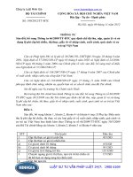 Thông tư 190 2012 TT-BTC Sửa đổi, bổ sung Thông tư 66 2009 TT-BTC