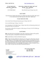 Quyết định 2185 QĐ-UBND năm 2016 Quy định công khai thông tin liên quan đến việc quy hoạch, quản lý, sử dụng đất đai trên địa bàn tỉnh Thừa Thiên Huế