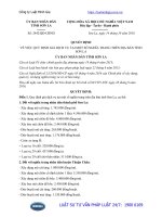 Quyết định 2442 QĐ-UBND năm 2016 về quy định giá dịch vụ tại nghĩa trang trên địa bàn tỉnh Sơn La