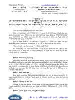 Thông tư 197 2013 TT-BTC quy định mức thu, chế độ thu, nộp, quản lý và sử dụng phí sử dụng đường bộ 02 trạm thu phí ninh an và bàn thạch, quốc lộ 1